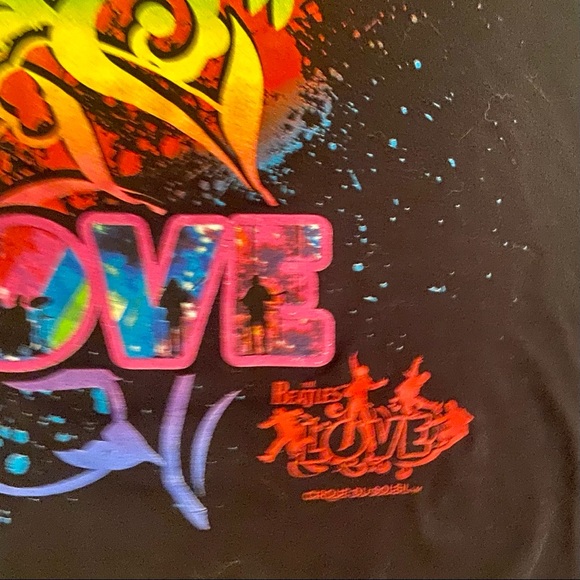 The Beatles Love Cirque De Soleil Shirt - Picture 3 of 8